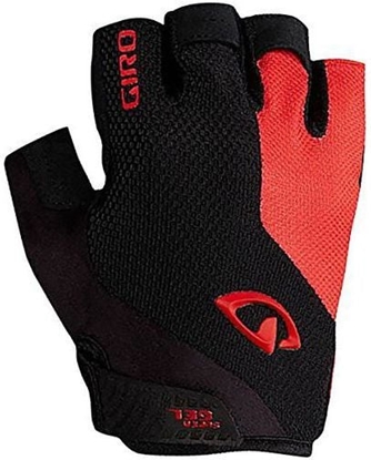 Attēls no Giro Rkawiczki rowerowe mskie Strade Dure SG czarno-czerwone r. S (GR-7068720)