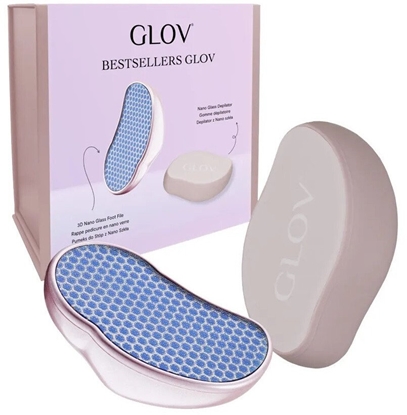 Изображение GLOV_SET Bestsellers Glov pumeks do stóp z nano szka + depilator z nano szka