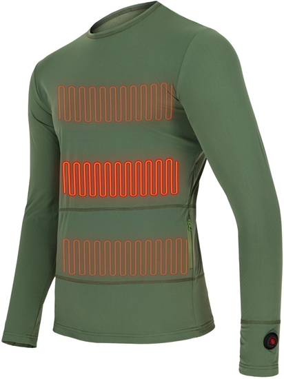 Picture of Glovii Ogrzewana bluza zielona r. XL