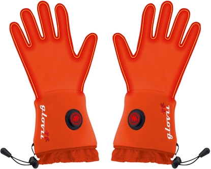 Picture of Glovii Ogrzewane rkawice uniwersalne pomaraczowe r. L-XL