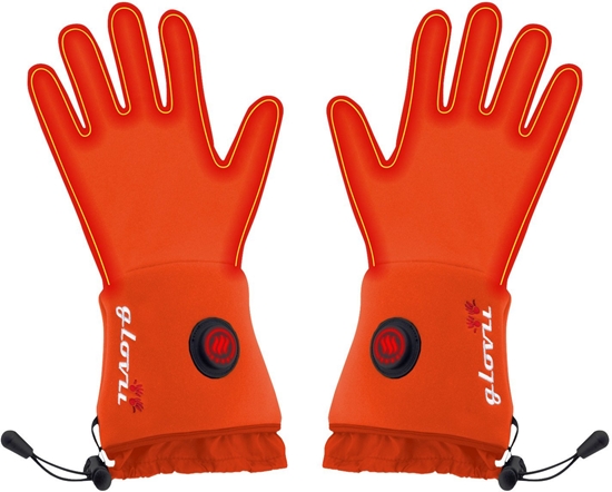 Picture of Glovii Ogrzewane rkawice uniwersalne pomaraczowe r. L-XL