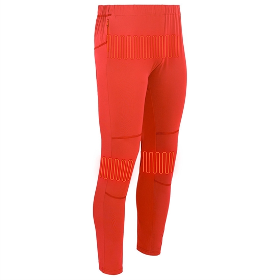 Picture of Glovii Spodnie mskie ogrzewane pomaraczowe r. XL (GP1R)