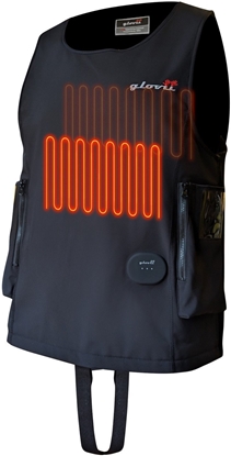 Picture of Glovii Wodoodporna, ogrzewana kamizelka do nurkowania, w zestawie z dwiema bateriami i pilotem