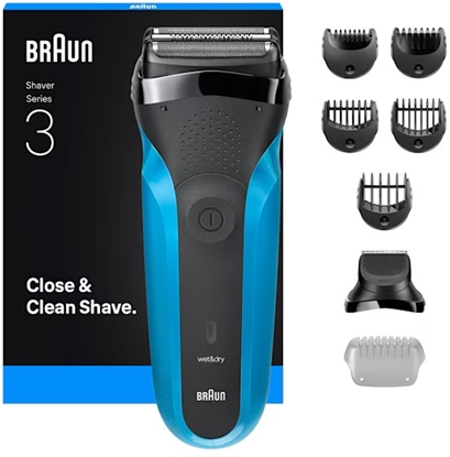 Picture of Golarka Braun Maszynka foliowa Przycinarka Czarny, Niebieski