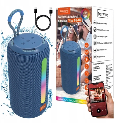 Picture of Gonik Gonik Bluetooth Przenony Bezprzewodowy Radio FM Wiea Boombox MP3 26W Zenwire BS-09