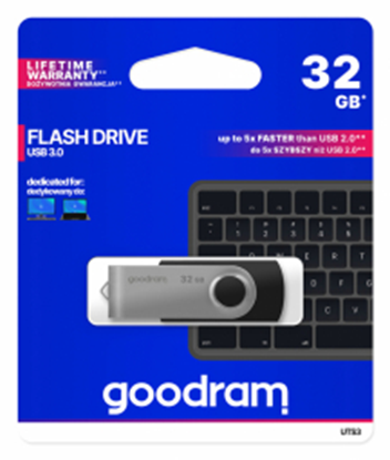 Picture of Goodram pendrive 32GB USB 3.0 Twister melns