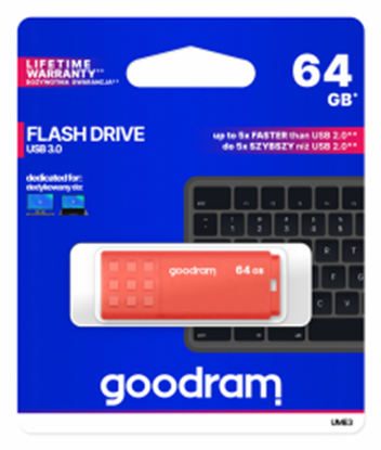 Picture of Goodram USB 3.0 64GB Orange