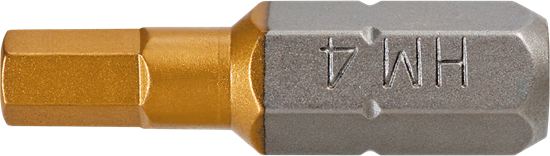 Picture of Graphite Kocówki wkrtakowe HEX3x25mm 2szt. - 57H967