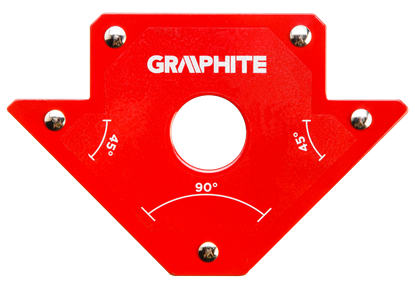 Attēls no Graphite Spawalniczy ktownik magnetyczny 102x155x17mm 22,7kg - 56H902