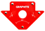 Picture of Graphite Spawalniczy ktownik magnetyczny 102x155x17mm 22,7kg - 56H902