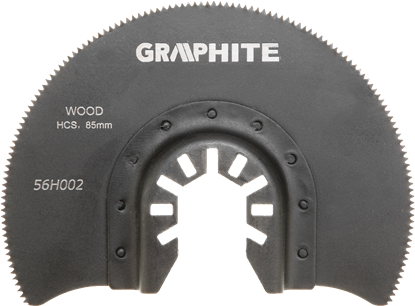 Picture of Graphite Tarcza póokrga HCS do drewna 85mm (56H002)