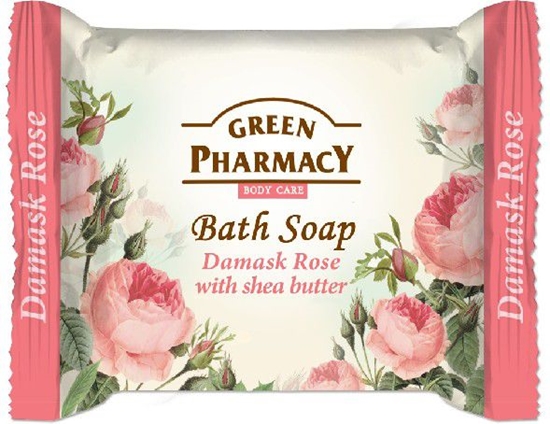 Изображение Green Pharmacy Mydo w kostce Body Care Damask Rose 100g