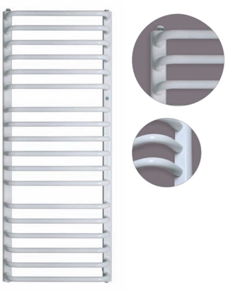 Picture of Grzejnik azienkowy Instal-Projekt Bolero 50 cmx100 cmcm biay (BOL-50/100)