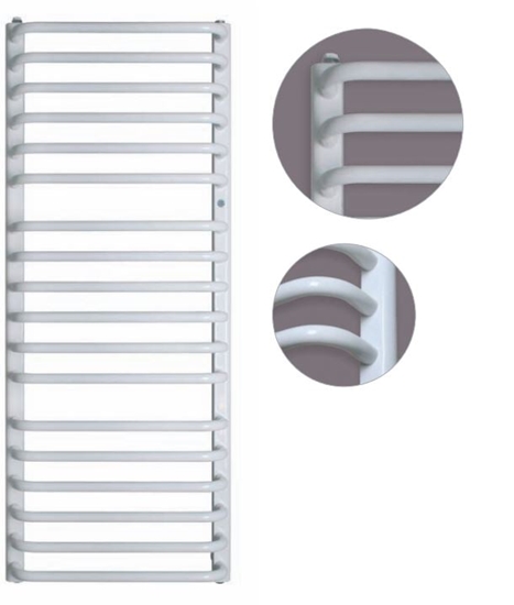 Picture of Grzejnik azienkowy Instal-Projekt Bolero 50 cmx100 cmcm biay (BOL-50/100)