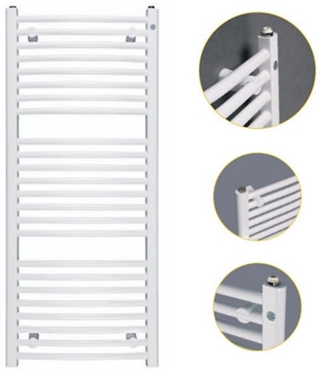 Picture of Grzejnik azienkowy Instal-Projekt Omega R 50 cmx70 cmcm biay (OMER-50/70)