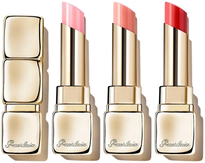 Attēls no GUERLAIN_SET Kisskiss Bee Glow Trio pomadka do ust 258 Rose Glow 3,2g + pomadka do ust 309 Honey Glow 3,2g + pomadka do ust 775 Poppy Glow 3,2g