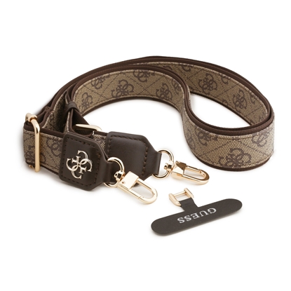 Изображение Guess Crossbody Strap PU 4G Metal Logo / Brown