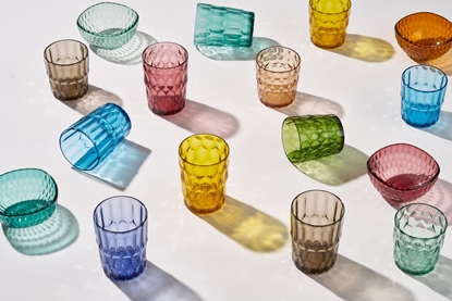 Attēls no Guzzini VANITY Set of 6 Low Tumblers Assorted colors