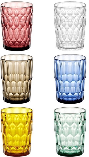 Picture of Guzzini VANITY Set of 6 Tall Tumblers Assorted colors