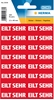 Picture of Herma Textetiketten "eilt sehr"