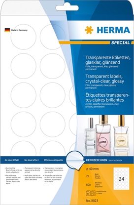 Picture of Herma Etykiety samoprzylepne Ø 40 mm / 600 sztuk (8023)