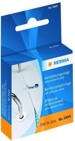 Picture of Herma Verstärkungsringe 500x weiss
