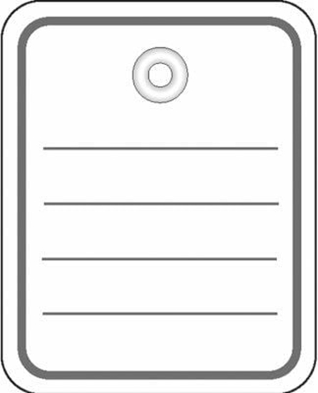 Picture of Herma Stückwarenanhänger 40x50 mm mit Kunststofföse 1000 St.