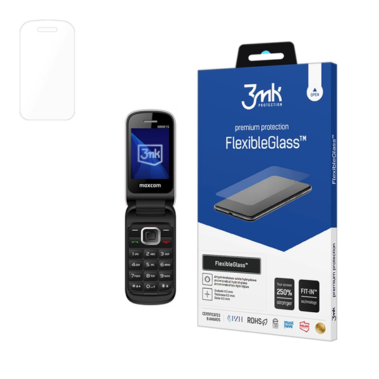 Picture of Hybrid glass 3mk FlexibleGlass on Maxcom Comfort M