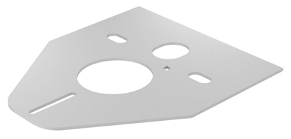 Attēls no Hydroland Mata uniwersalna pod misk wiszca WC 420x372x5mm (E-692917)