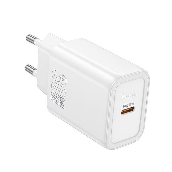 Picture of HOCO wall charger Type C PD QC 30W N62 white N62 white (6942007644303)