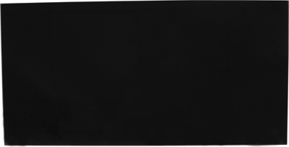 Attēls no Home It Stænkplade sort glas 60x30 cm.