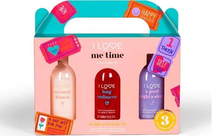 Изображение I love I Love Me Time zestaw suflet do ciaa + el pod prysznic i do kpieli 3x250ml