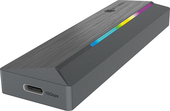 Изображение Icy Box Geh. IcyBox für NVMe M.2/SATA SSD 10Gbps USB3.2 GEN2 Type-C