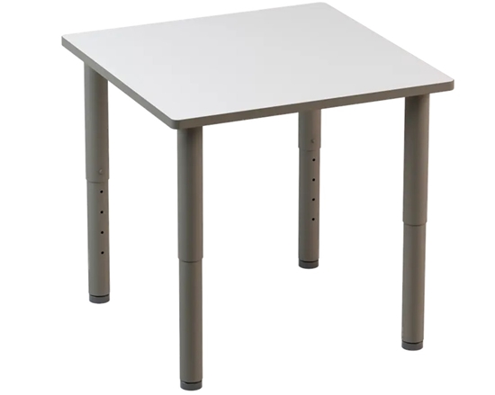 Picture of IDRA augstuma regulējams galds 80x60 cm (T2-T6) balts