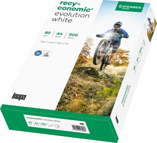 Изображение Inapa Recyconomic Evolution white A4, paper (DIN A4 (500 sheets), 80 g/m)