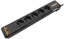 Attēls no Infosec S5 USB NEO Czarny 5 x gniazdo sieciowe 230 V 1,5 m