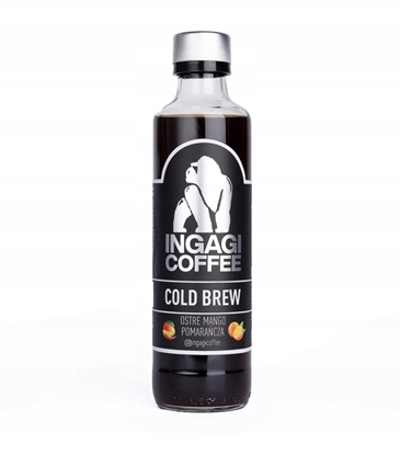 Attēls no Ingagi Cold Brew Coffee Ostre Mango Pomaracza 250 ml