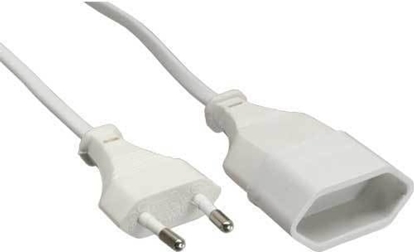 Picture of InLine Euro Typ C Plug Power przeduacz mski - eski (16685W)