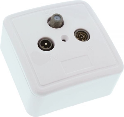 Picture of InLine gniazdo antenowe ekranowane AP / UP, zestaw - 69983