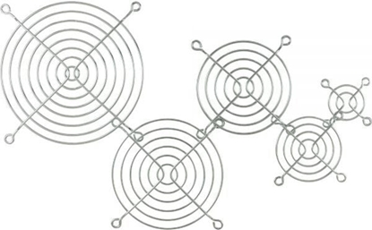 Picture of InLine Grill ochronny na wentylator 120mm Srebrny (33370)