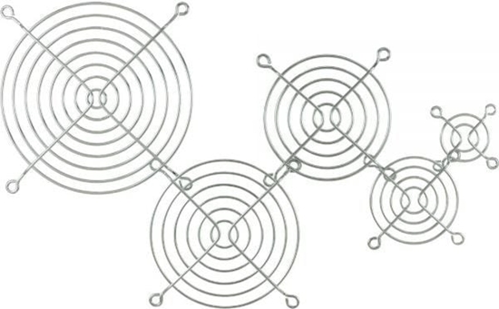 Picture of InLine Grill ochronny na wentylator 80mm Srebrny (33378)