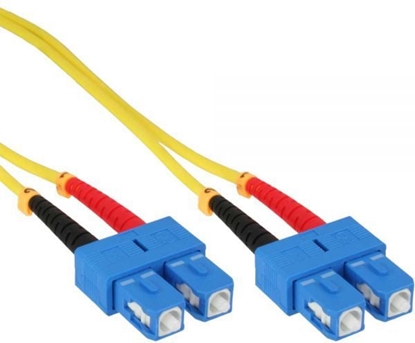 Attēls no InLine Kabel wiatowodowy Duplex, SC/SC, 9/125µm, OS2, 2m (82925A)
