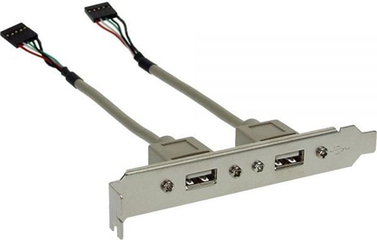 Picture of InLine led 2x USB 2.0 Typ A eski (33390)
