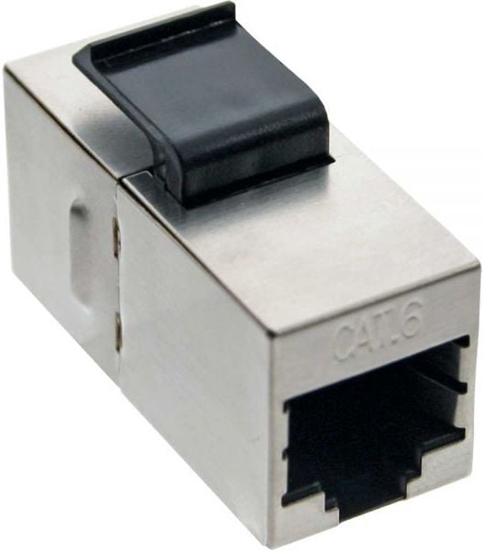 Picture of InLine Modu RJ45 eski - eski przystawka CAT.6 STP (74206B)
