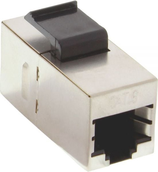 Picture of InLine Modu RJ45 eski - eski przystawka CAT.6 STP (74206M)