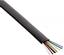 Picture of InLine Modularny kabel 8 y, czarny, 100m, piercie (68818)