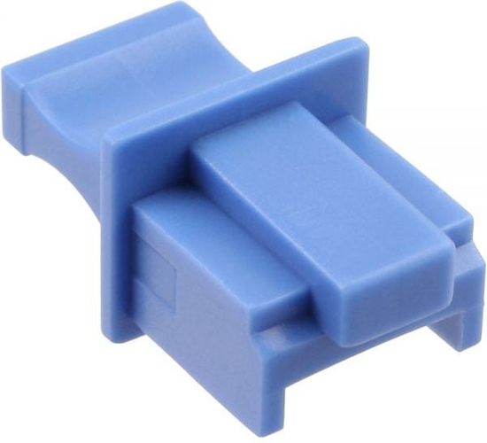 Picture of InLine Osona przeciwkurzowa do gniazda RJ45 niebieska 100szt. (59942D)