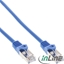 Attēls no InLine Patchcord, Cat.5e, SF/UTP, 0.5m, niebieski (72550B)