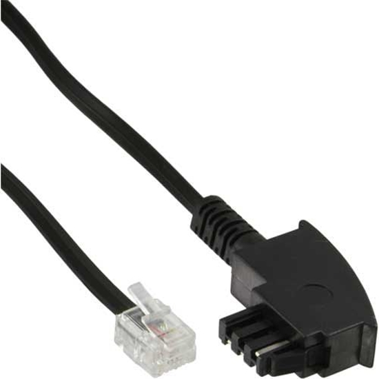 Picture of InLine TAE-F German - 6P4C RJ11 10m 18907