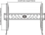 Attēls no InLine Uchwyt cienny 23119B 23'' - 42''